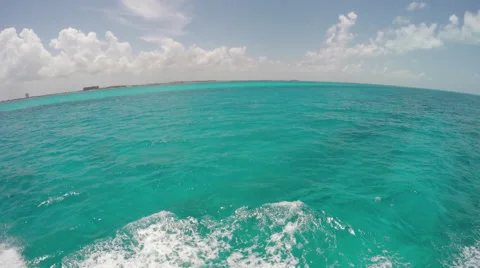 Carribean boating in 4K UHD Stock Footage 51236652