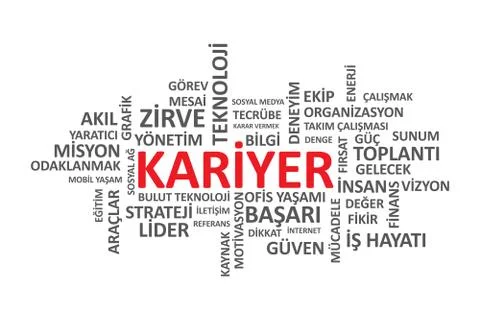 Carrier - Turkish Language Stock Illustration