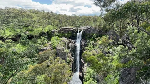 Carrington Falls Stock Footage 145581775