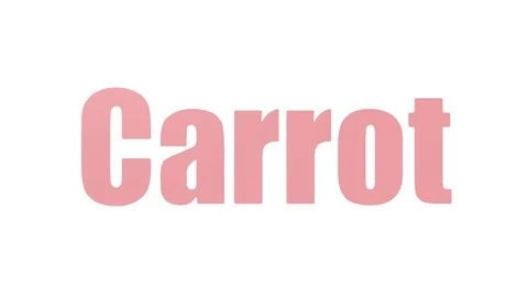 Carrot Animated Tag Cloud On White Background Stock Footage 103653446