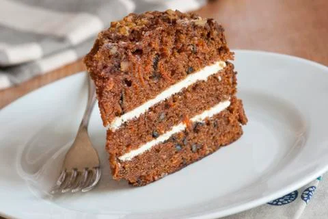 Carrot cake Stock Photos