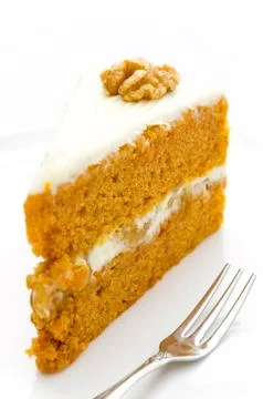 Carrot cake Stock Photos