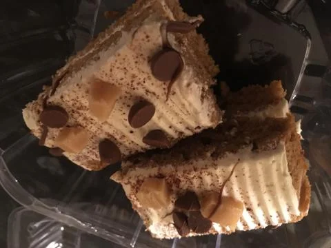Carrot cake Foto stock