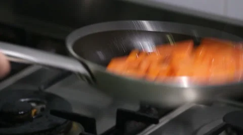 Carrot cooking process Stock Footage 61866443