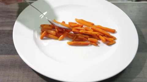 Carrot cooking process Stock Footage 61866478