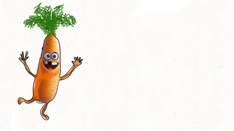 Carrot Creative Transformation Animation Stock Footage 331633951