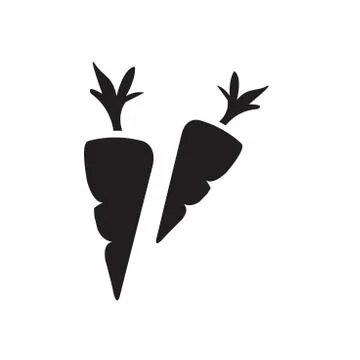 Carrot icon Illustrazione stock