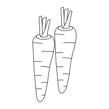 Carrot icon Illustrazione stock