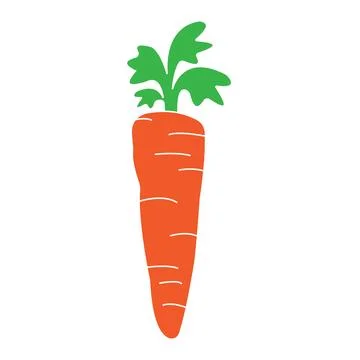 Carrot icon Stock Illustration