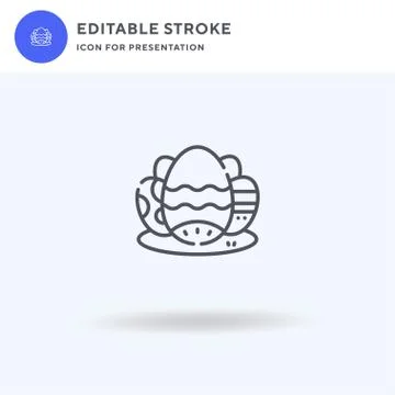 Carrot icon vector, filled flat sign, solid pictogram isolated on white, logo Stock Illustration