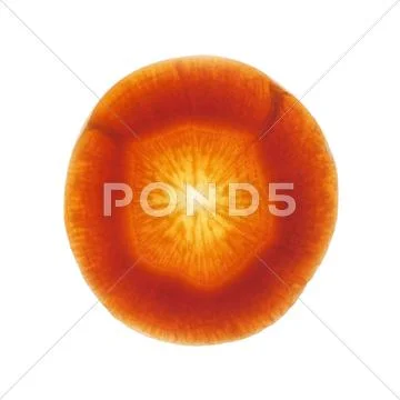 Carrot slice Stock Photos