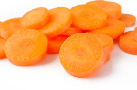 Carrot slice Stock Photos