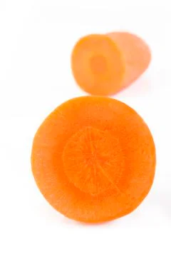 Carrot slice Stock Photos