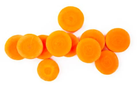 Carrot slice Stock Photos