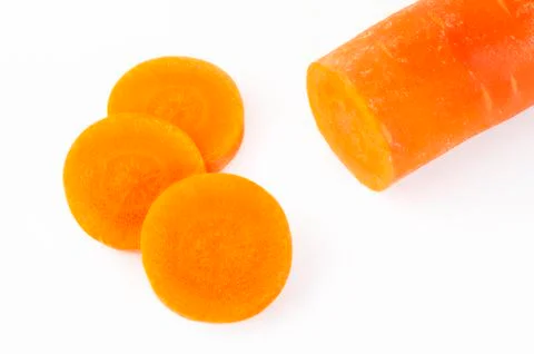 Carrot slice Stock Photos