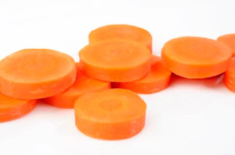 Carrot slice Stock Photos