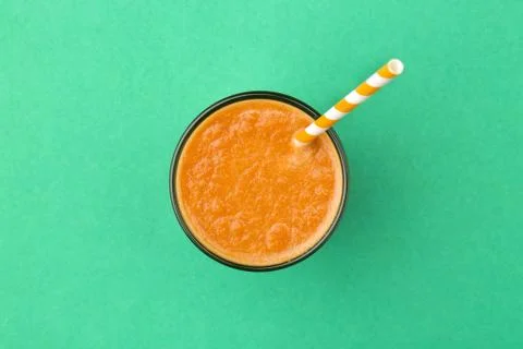 Carrot smoothi Stock Photos
