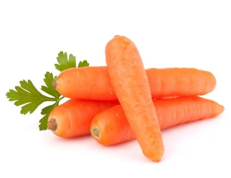 Carrot tubers Stock Photos