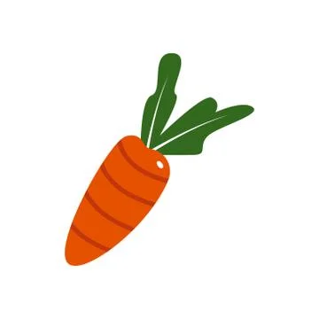 Carrot vector design template illustration Stock Illustration