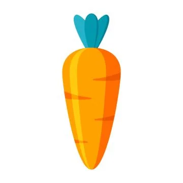 Carrot Vector Icon Stock Illustration