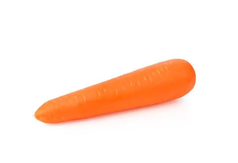 Carrot on white background. Stock-Fotos