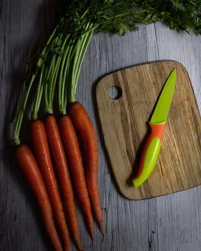 Carrots composition Foto stock