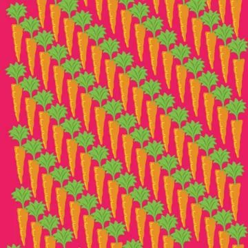 Carrots pattern Stock Illustration