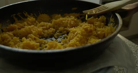Carrots in the pot - dolly Stock Footage 129149821