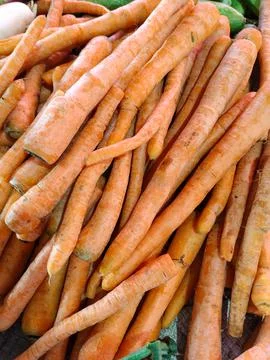 Carrots vegetables Stock Photos