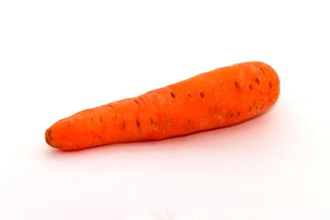 Carrots on a white background Stock-Fotos