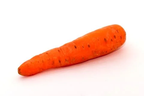 Carrots on a white background Stock-Fotos