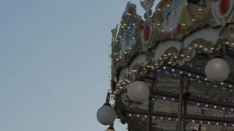 Carrousel of the Eiffel Tower 스톡 동영상 87344938