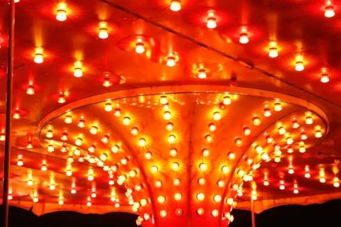 Carrousel lights Stock Photos