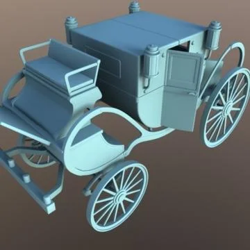 Carrozza ~ 3D Model ~ Download #91438458 | Pond5