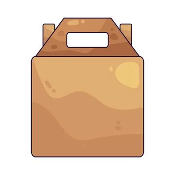 Carry box illustration イラスト素材