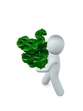 Carry$ Ilustración de archivo