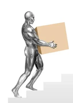 Carrying Box Stock Illustration