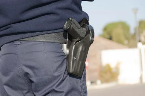 Carrying a weapon Stock Photos