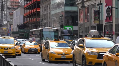 New York City traffic, 1998 - Stock Video Clip - K010/2211 - Science Photo  Library