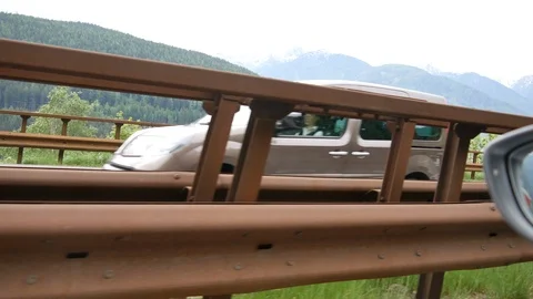 Cars on the Autobahn Stock Footage 90284976