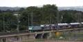 Cars Automobiles Vehicles Cargo Train Passing Aerial View Shipping Transport Day 4k or 4k+ Resolution