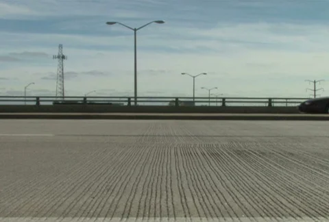 Cars Driving By, Low Angle Stock Footage 282968