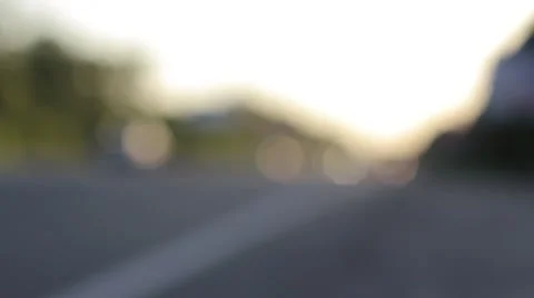 Cars on the freeway Stock Footage 52076852