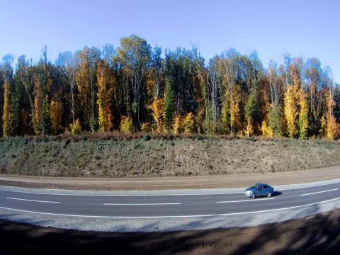 Cars in motion Stock Footage 99742757