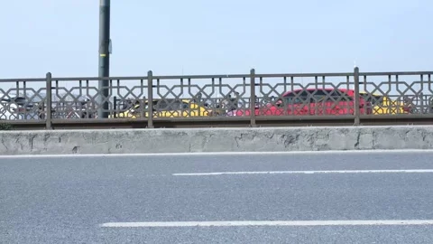 Cars in motion Stock Footage 170661136