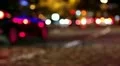 Cars in night city HD Footage