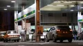 Cars on a refuelling station HD Footage
