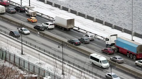 Cars on the Road Stock Footage 59662874