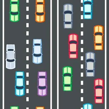 Cars seamless pattern Stock Illustration