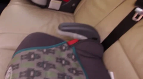 Carseats in a car Stock Footage 27478759